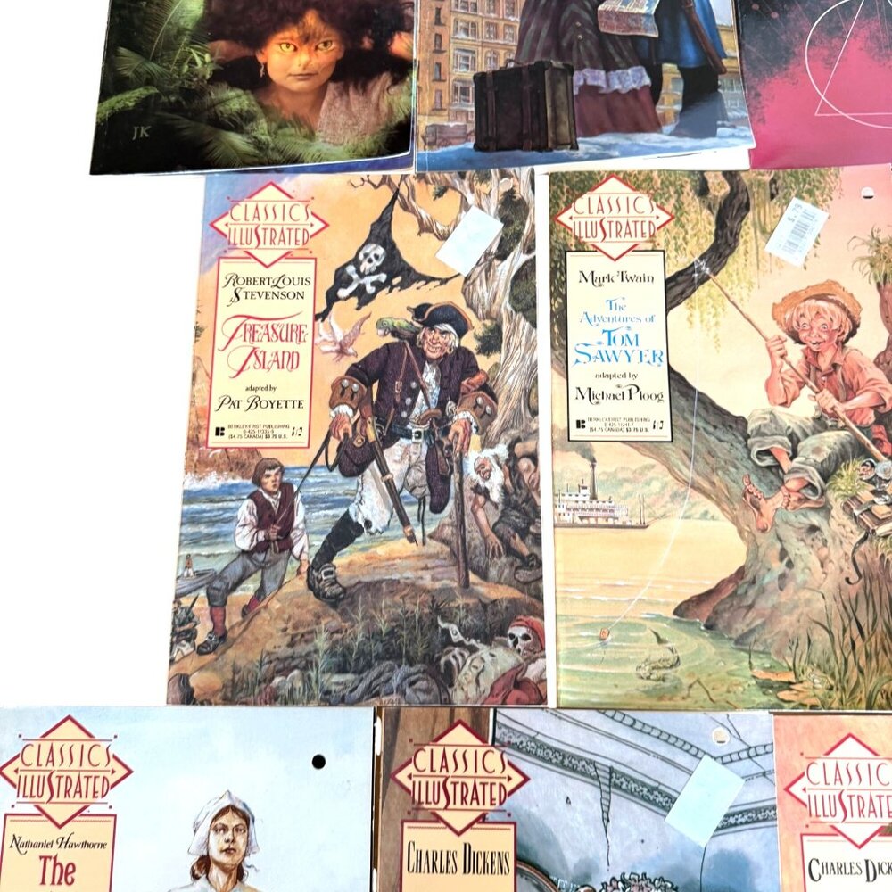 Classic Illustrated Comic Books Lot 12 Secret Agent Tom Sawyer Moby Dick Berkley - Picture 6 of 10